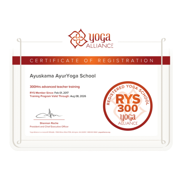 300-Hour Ayurveda Yoga Teacher Training Course